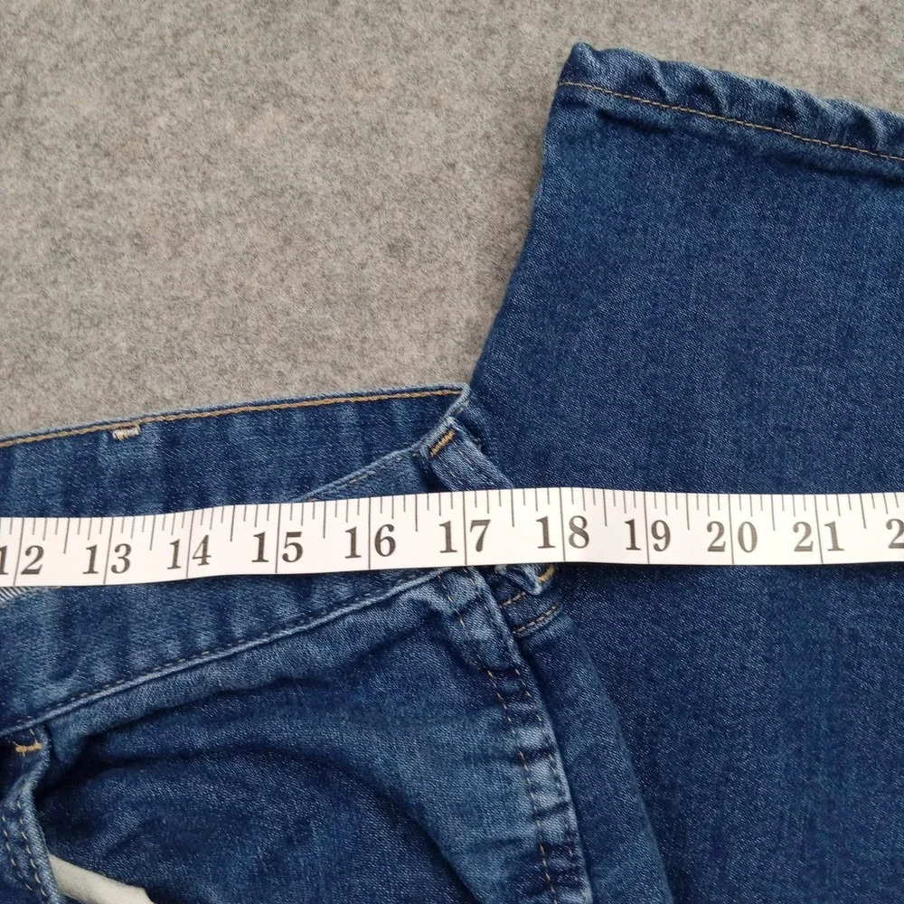 Wrangler Jeans Mens 38x32 Blue Regular Fit Denim 5 Pocket Straight Leg 85900DW‎